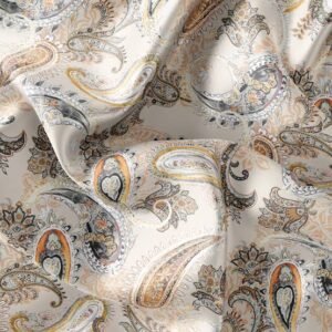 Luxury Brushed Cotton Fabric with Digital Printing